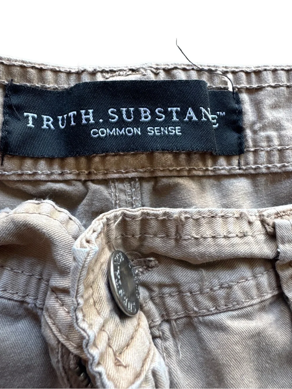 Truth Substance taupe cargo